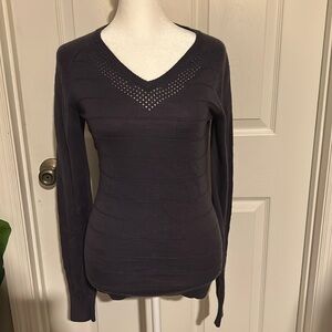Nike golf purple v neck sweater size S